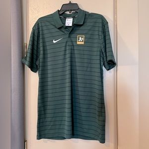 💥HOST PICK💥NWT GREEN A’s Mens Polo Top